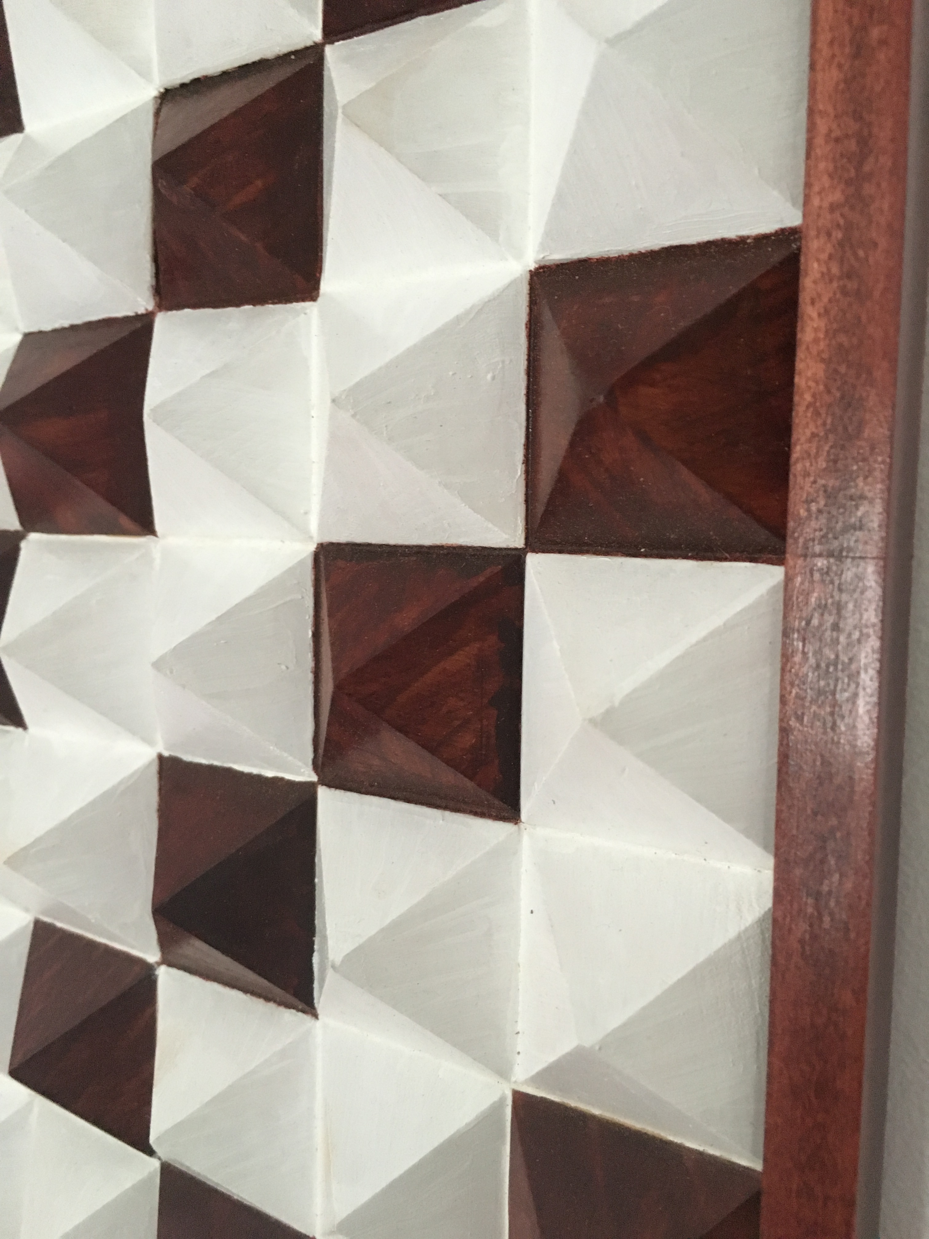 Stained Chestnut and Maple Mosaic